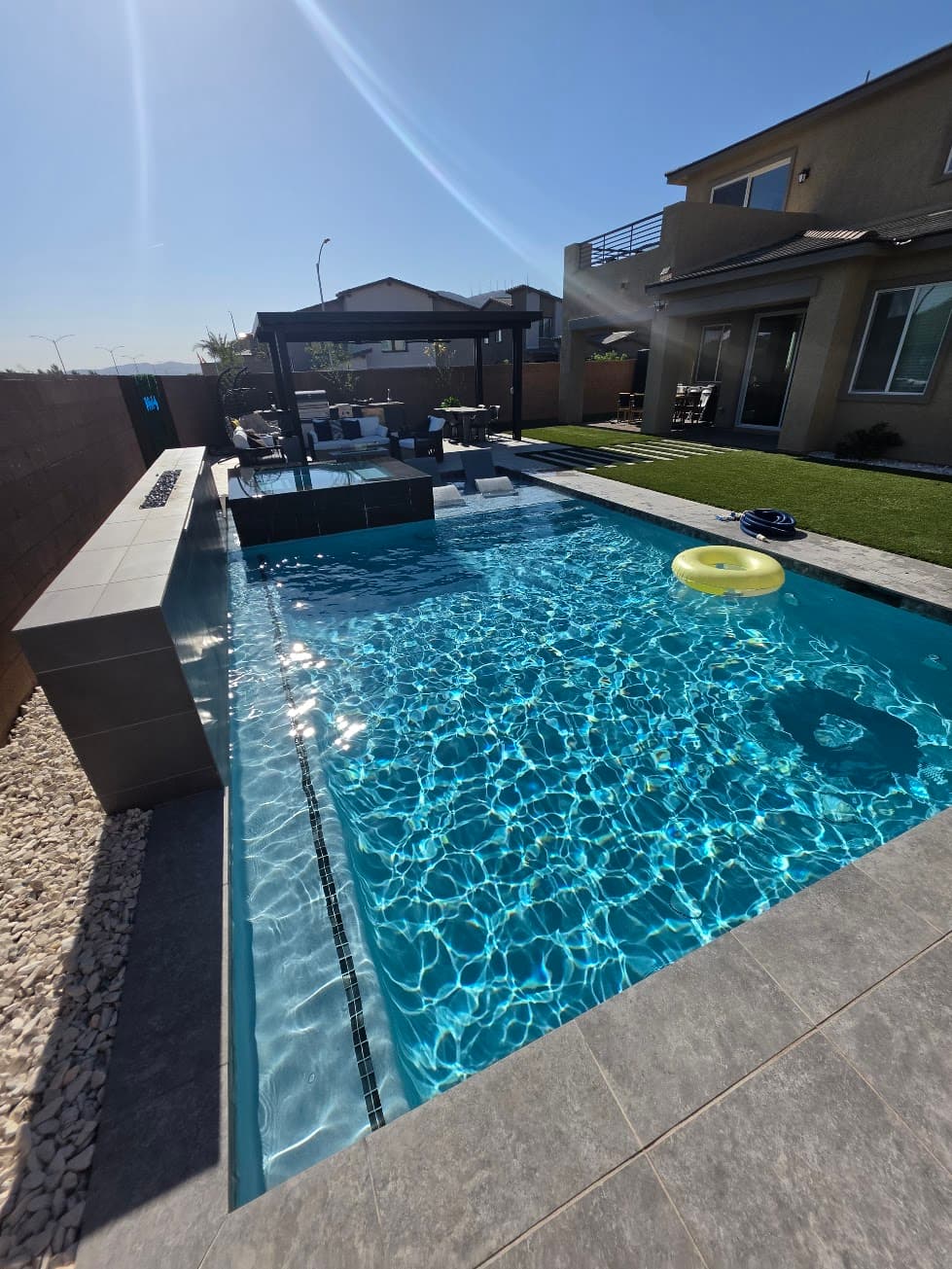 Crystal clear pool Las Vegas